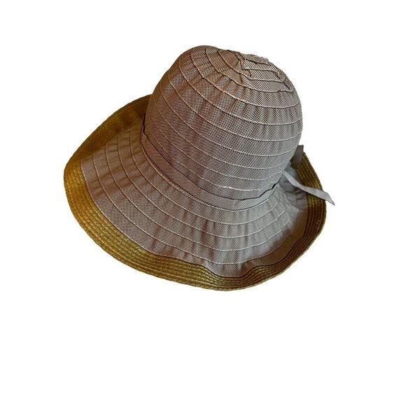 Collection Eighteen Gray & Olive Two-Tone Bucket Hat - Picture 3 of 6